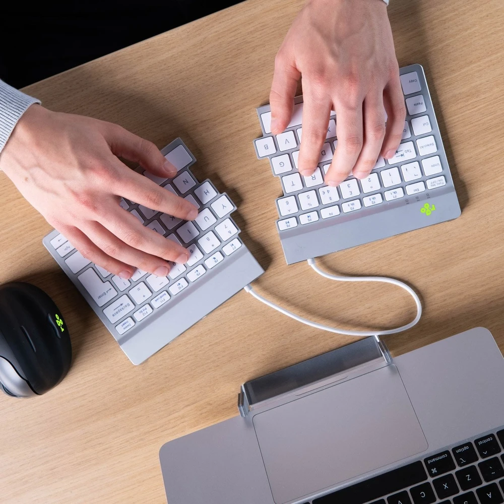 R Go Tools R-GO SPLIT BREAK ERGONOMIŠKAS - Klaviatūra QWERTZ (DE) BLUETOOTH W