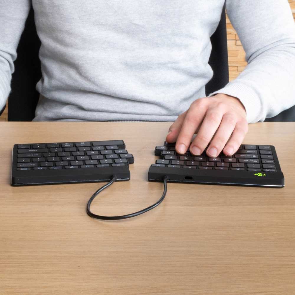 R Go Tools R-GO SPLIT BREAK ERGONOMIŠKAS – klaviatūra QWERTY (JAV) BLUETOOTH B