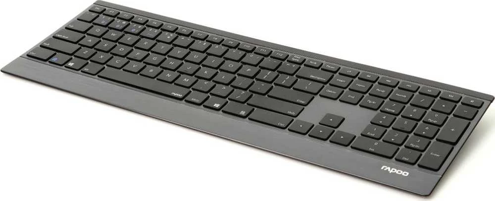 Klaviatūra Rapoo E9500M belaidė 100% (full-size) juoda