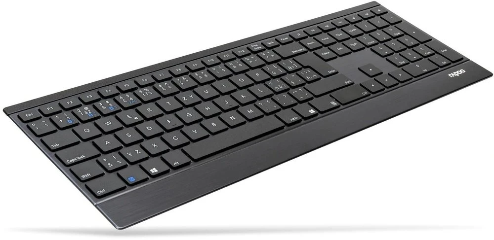 Klaviatūra Rapoo E9500M Multi-mode Wireless Ultra-slim
