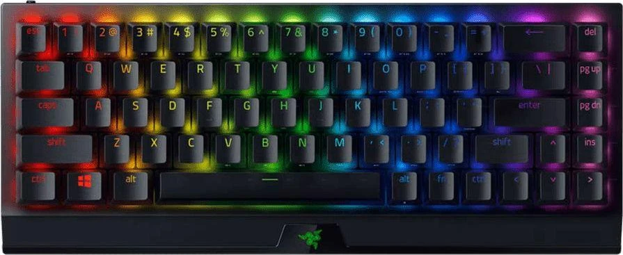 Belaidė 65% Klaviatūra Razer BlackWidow V3 Mini HyperSpeed su Razer Chroma RGB, Yellow Switch, Nordic išdėstymas