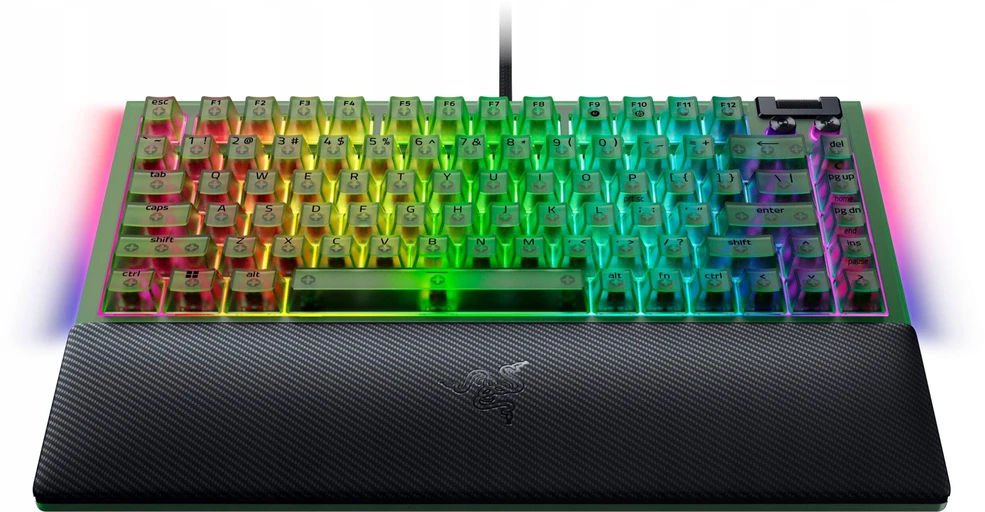 Klaviatūra žaidimams Razer BlackWidow V4 Razer Oranžinis (tactile) su laidu mechaninė su pašvietimu žalia