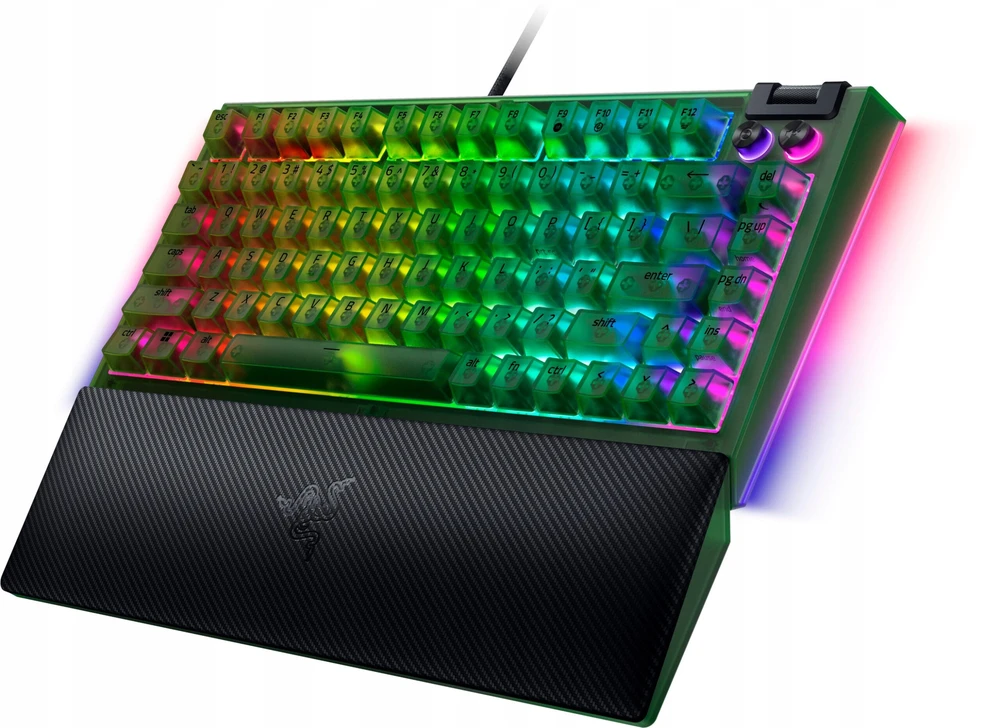 Klaviatūra žaidimams Razer BlackWidow V4 Razer Oranžinis (tactile) su laidu mechaninė su pašvietimu žalia