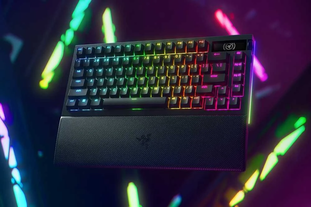 Klaviatūra žaidimams Razer BlackWidow V4 Pro Razer Oranžinis (tactile) su laidu mechaninė su pašvietimu juoda