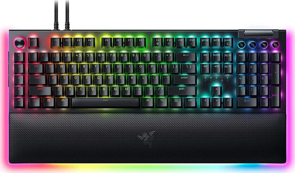 Razer Razer BlackWidow V4 Pro žaidimų klaviatūra Klaviatūra, Geltona Switch, USB, DE išdėstymas | Razeris