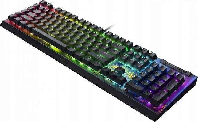 Razer BlackWidow V4 X - Fortnite Edition klaviatūra Gaming USB US English Juodas