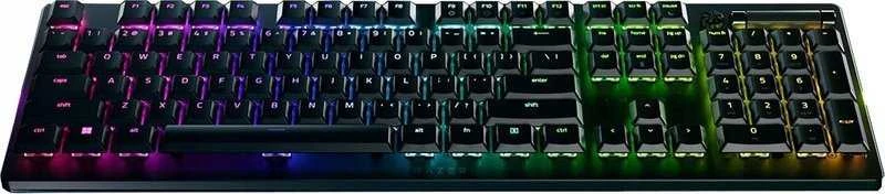 Razer | Klaviatūra žaidimams | Deathstalker V2 Pro | Klaviatūra žaidimams | Wireless | Bluetooth | RGB LED pašvietimas | Belaidė jungtis | US | Optical Switch | Juodas