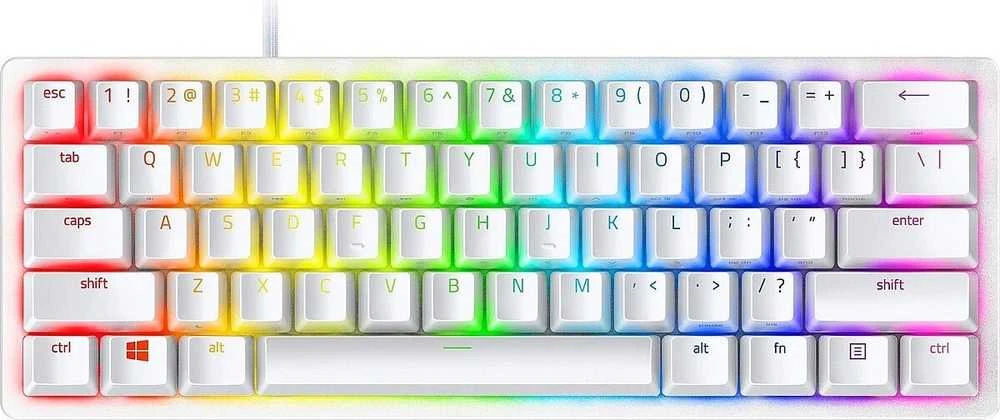 Klaviatūra Razer Huntsman Mini Mercury Redaguoti