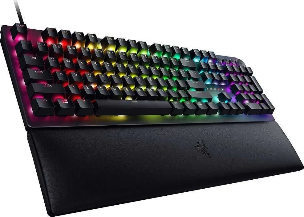 Analoginė Optinė Žaidimų klaviatūra Razer Huntsman V2, US išdėstymas