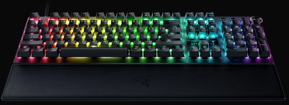 Razer Huntsman V3 Pro 8KHz | Klaviatūra žaidimams | su laidu | US | Razer Analog Optical Switch Gen-2 | Juodas