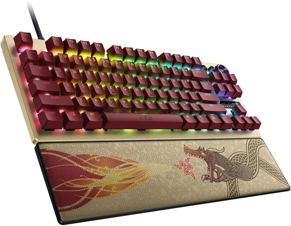 Razer Huntsman V3 Pro Tenkeyless | Klaviatūra žaidimams | su laidu | US | Razer Analog Optical Switch Gen-2 | Counter-Strike 2 Edition