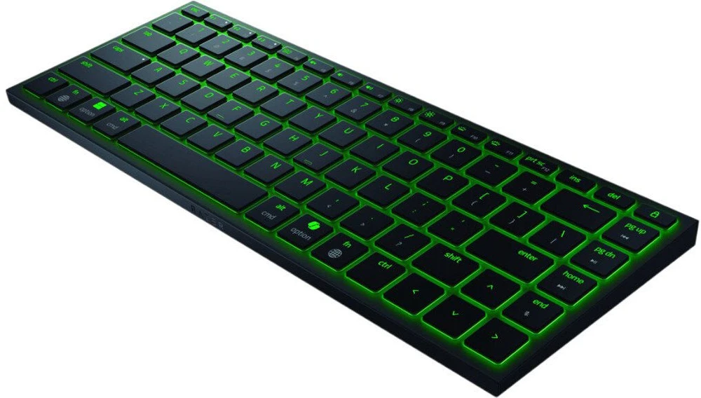 Klaviatūra žaidimams Razer Joro belaidė membraninė su pašvietimu juoda