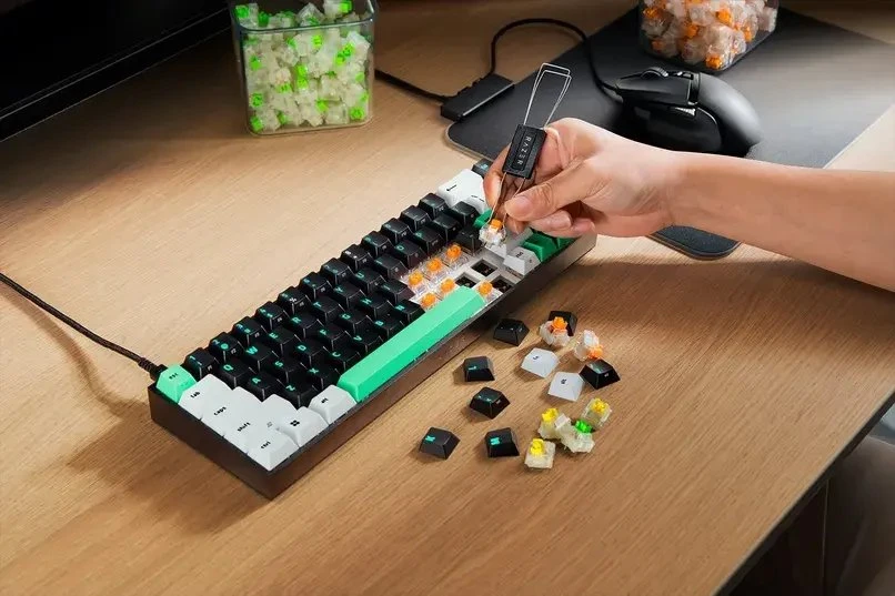 Klaviatūra Razer Mechaninė klaviatūra žaidimams Reclusa X Mini 65% | su laidu | US | Mechaninė Switches Gen-3 (Tactile) | Juodas (RZ03-05980100-R3M1)