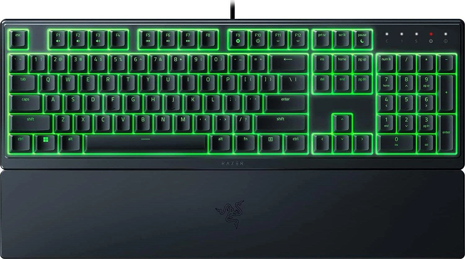 Razer | Klaviatūra žaidimams | Ornata V3 X | Klaviatūra žaidimams | su laidu | RGB LED pašvietimas | US | Silent Membrane | Juodas