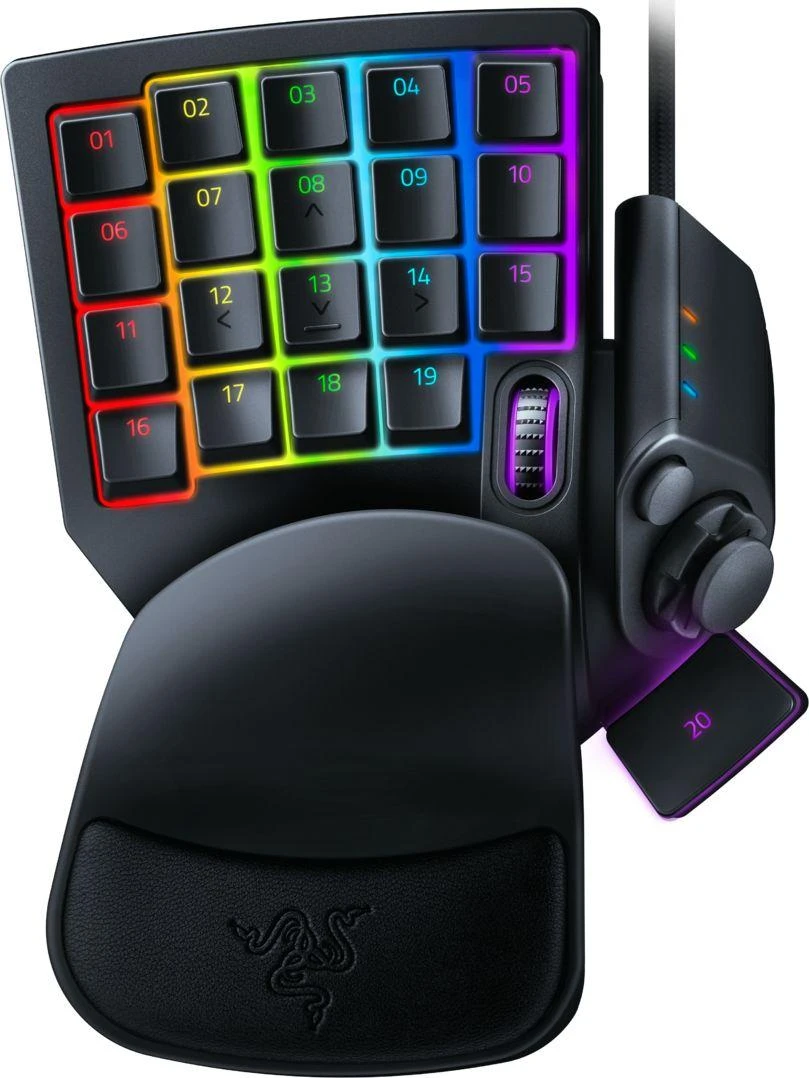Žaidimų klaviatūra Razer Tartarus Pro, Juoda