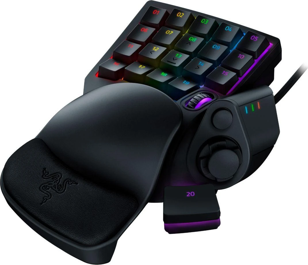 Žaidimų klaviatūra Razer Tartarus Pro, Juoda
