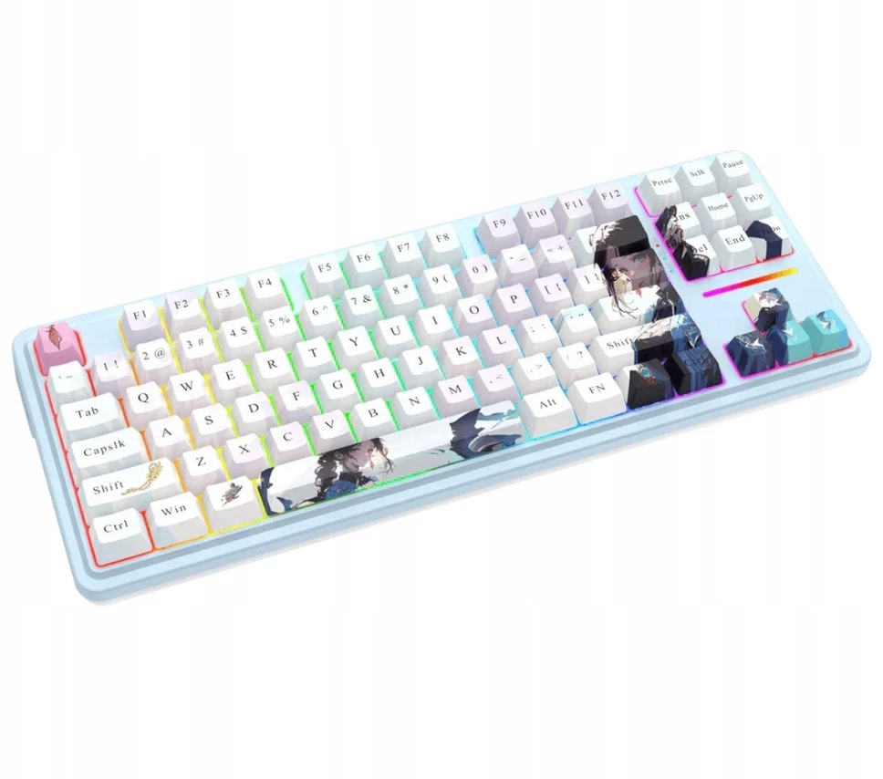 Klaviatūra žaidimams Redragon Antonium PRO K728AK-RGB-PRO Redragon Linear Switches belaidė mechaninė su pašvietimu mėlyna