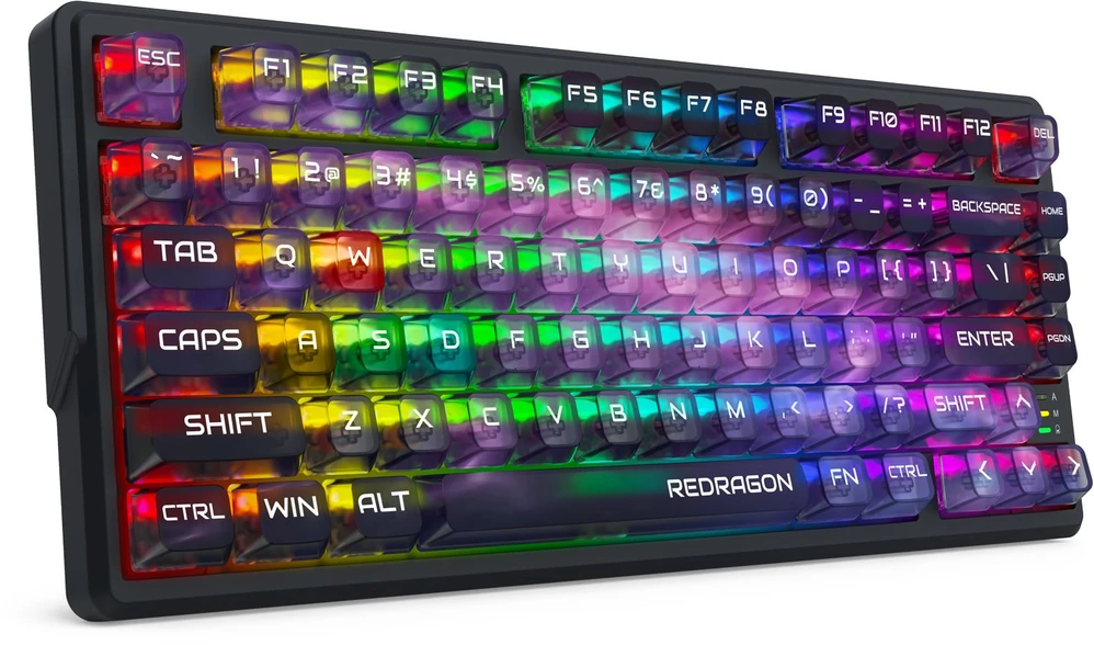 Klaviatūra žaidimams Redragon Bartlett Magnetic Redragon Next-GEN UltraMag belaidė magnetyczna su pašvietimu juoda