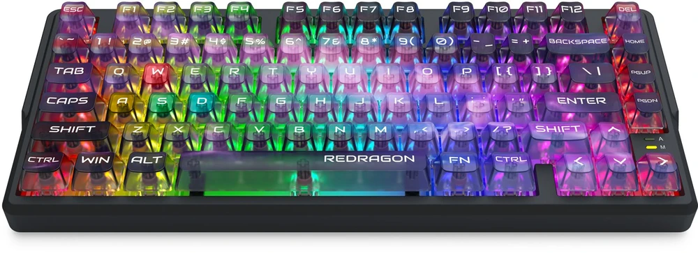 Klaviatūra žaidimams Redragon Bartlett Magnetic Redragon Next-GEN UltraMag belaidė magnetyczna su pašvietimu juoda
