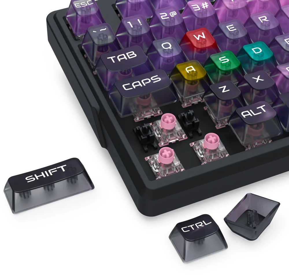 Klaviatūra žaidimams Redragon Bartlett Magnetic Redragon Next-GEN UltraMag belaidė magnetyczna su pašvietimu juoda