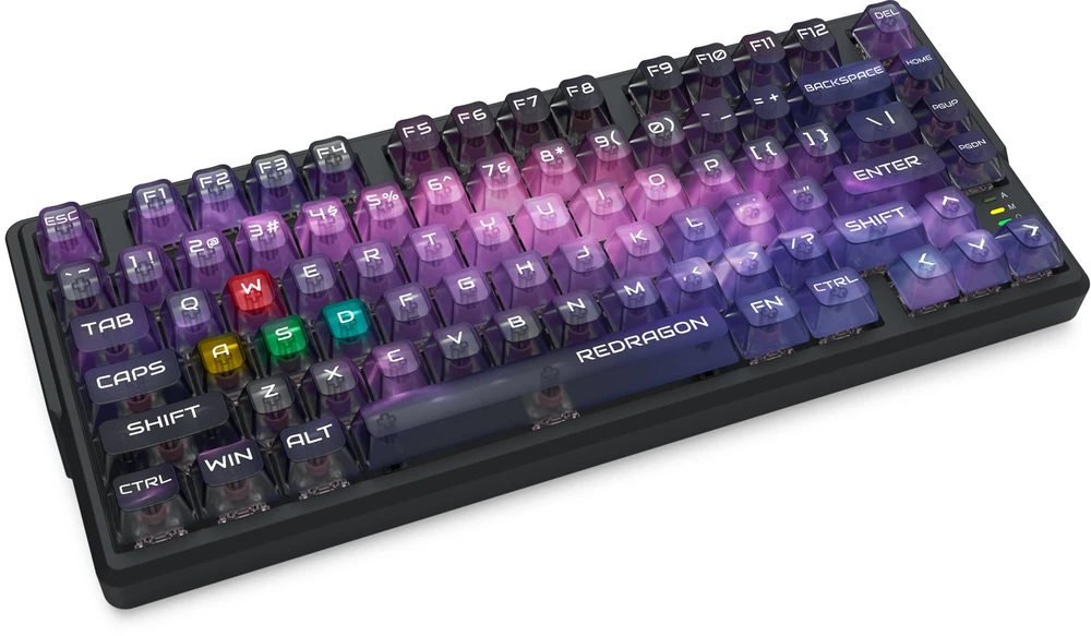 Klaviatūra žaidimams Redragon Bartlett Magnetic Redragon Next-GEN UltraMag belaidė magnetyczna su pašvietimu juoda