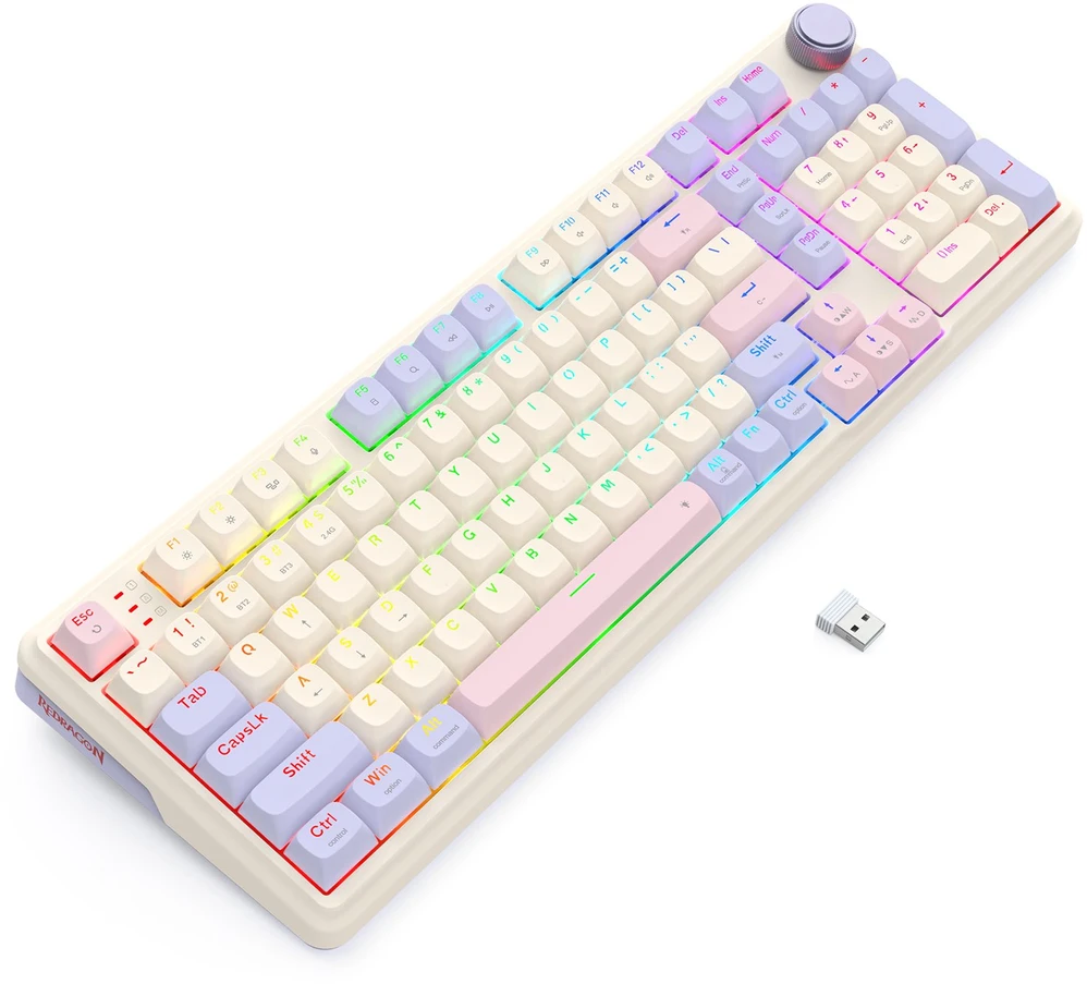 Klaviatūra žaidimams Redragon K768VI-WL EISA 100