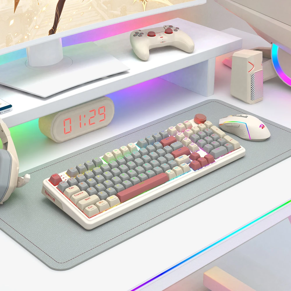 Klaviatūra žaidimams Redragon K768WGR-WL EISA 100