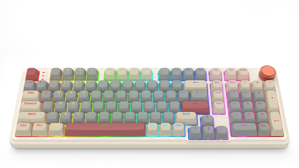 Klaviatūra žaidimams Redragon K768WGR-WL EISA 100