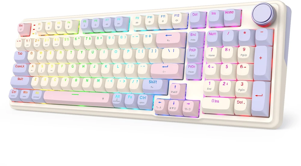 Klaviatūra žaidimams Redragon K768VI-WL EISA 100