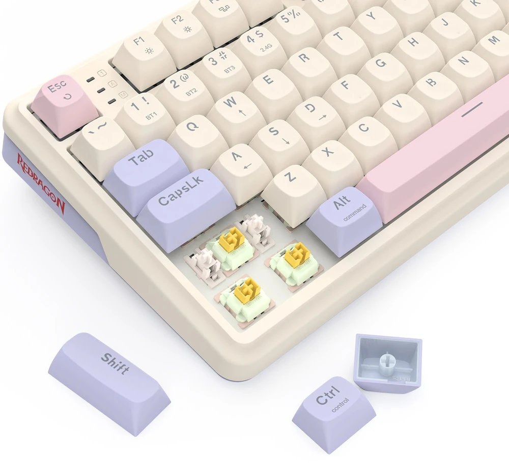 Klaviatūra žaidimams Redragon K768VI-WL EISA 100