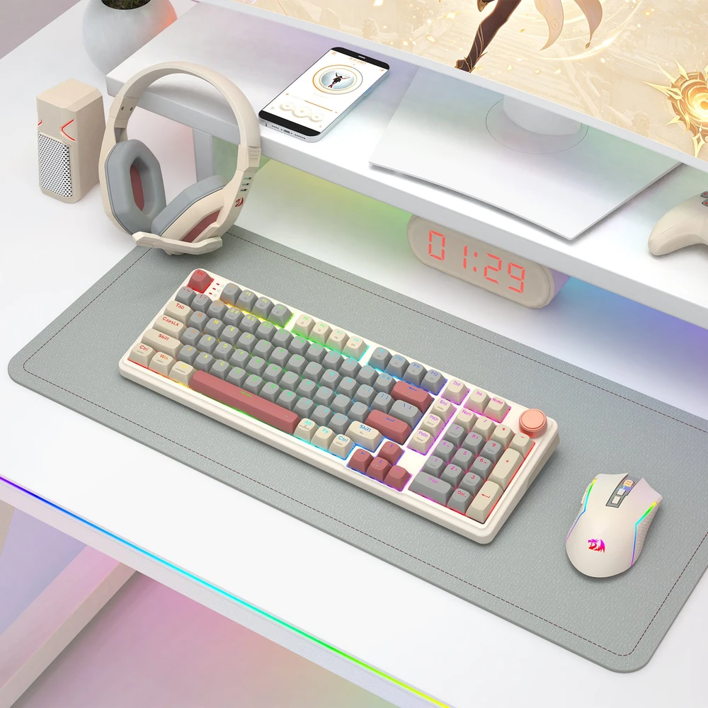 Klaviatūra žaidimams Redragon K768WGR-WL EISA 100