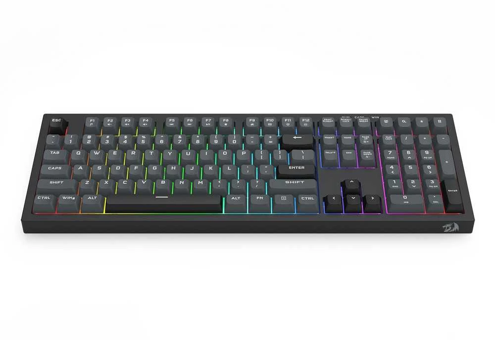 Klaviatūra žaidimams Redragon Crux K518 su laidu membraninė su pašvietimu juoda