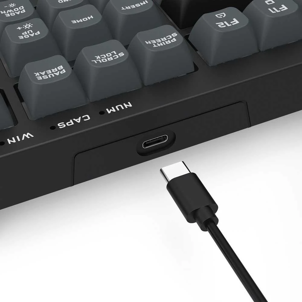 Klaviatūra žaidimams Redragon Crux K518 su laidu membraninė su pašvietimu juoda