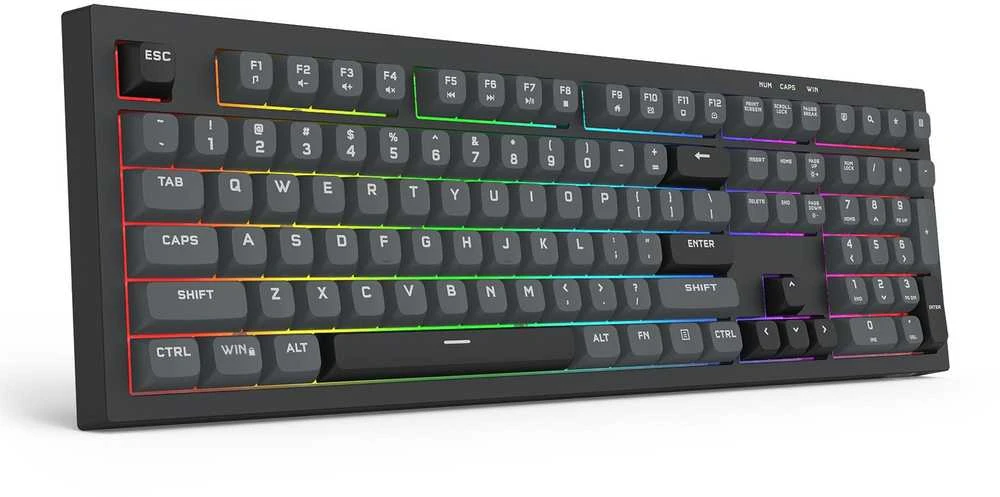 Klaviatūra žaidimams Redragon Crux K518 su laidu membraninė su pašvietimu juoda