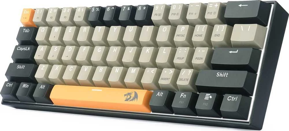Klaviatūra žaidimams Redragon LAKSHMI K606 Redragon Mechaninė Raudona Switches su laidu mechaninė ruda