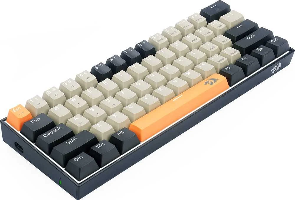 Klaviatūra žaidimams Redragon LAKSHMI K606 Redragon Mechaninė Raudona Switches su laidu mechaninė ruda