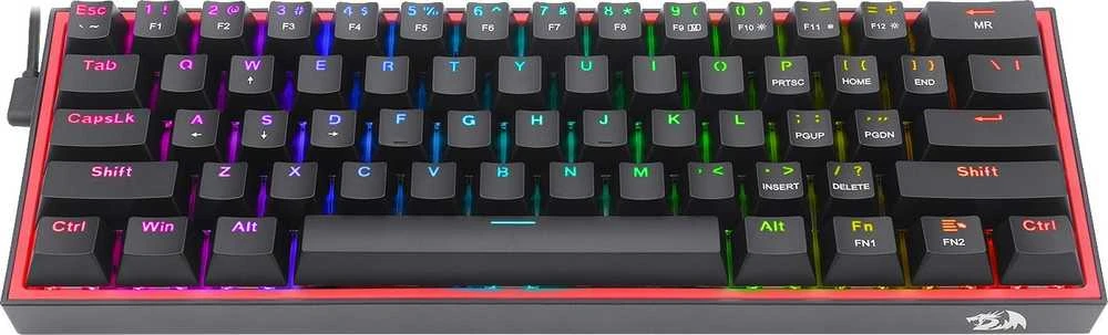 Žaidimų Klaviatūra Redragon Fizz K617 RGB (Juoda)