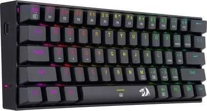 Kompaktiška Mechaninė klaviatūra žaidimams Redragon K630RGB, Red Switch, US išdėstymas