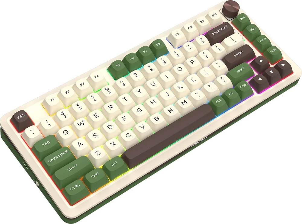 Klaviatūra žaidimams Redragon K681 Dragon Growl belaidė mechaninė su pašvietimu žalia