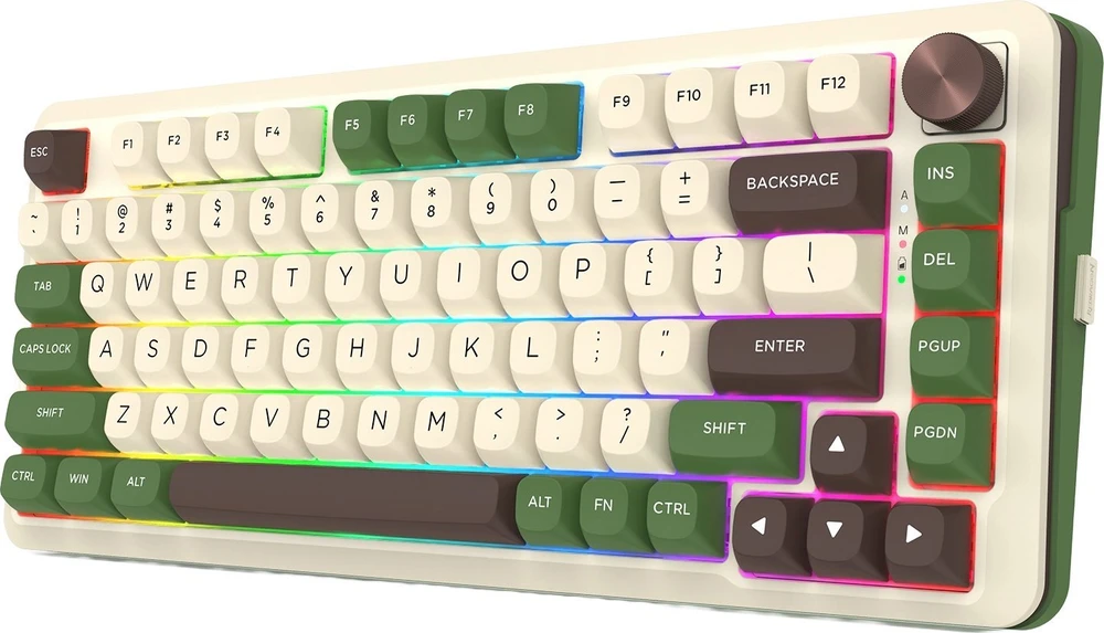 Klaviatūra žaidimams Redragon K681 Dragon Growl belaidė mechaninė su pašvietimu žalia