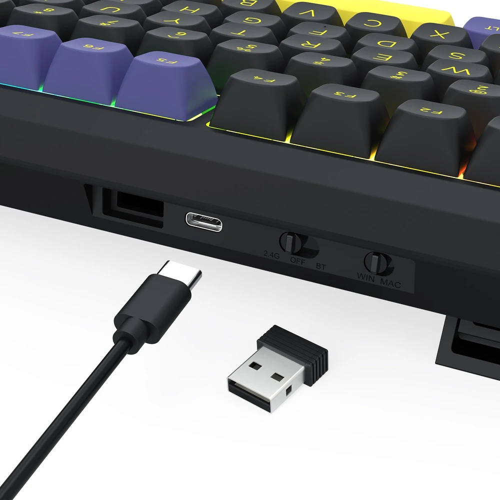 Klaviatūra žaidimams Redragon K725LBY-RGB-PRO Glintstone