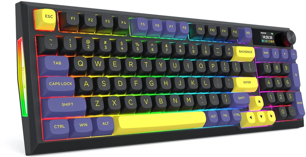 Klaviatūra žaidimams Redragon K725LBY-RGB-PRO Glintstone