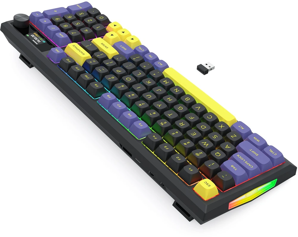 Klaviatūra žaidimams Redragon K725LBY-RGB-PRO Glintstone