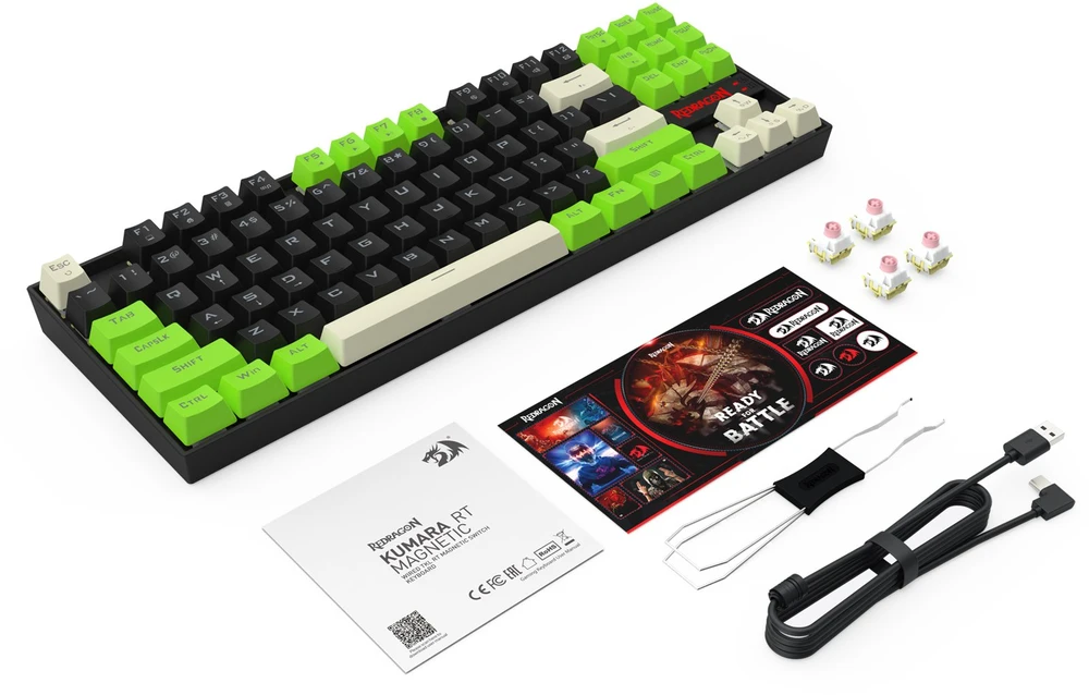 Klaviatūra magnetyczna REDRAGON Kumara K552BGC-M