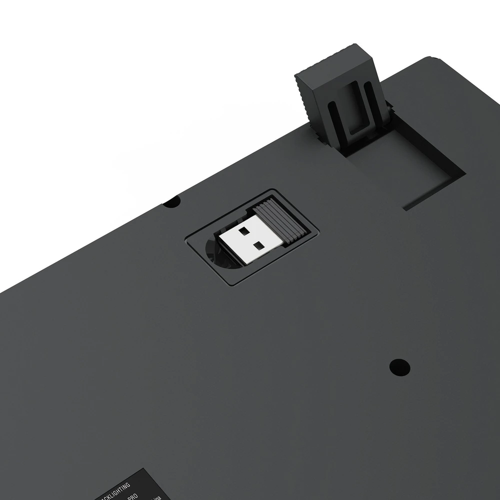 Klaviatūra žaidimams Redragon Shiva 98 Pro K515-Pro belaidė membraninė su pašvietimu juoda