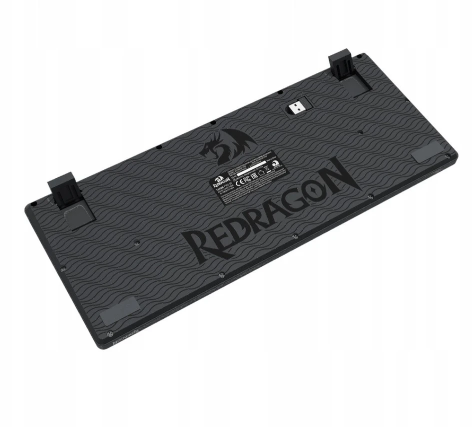 Klaviatūra žaidimams Redragon SHIVA PRO 87 K516RGB-PRO belaidė membraninė su pašvietimu juoda