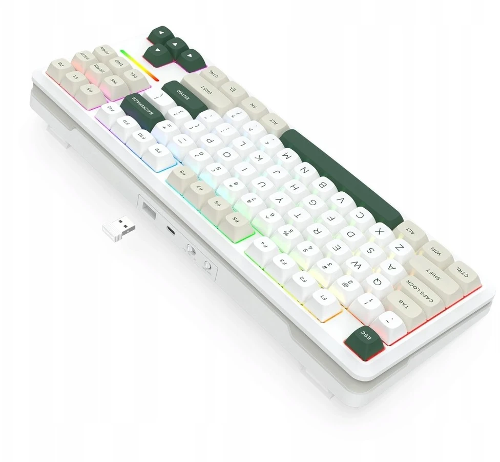 Klaviatūra žaidimams Redragon Wildslash Pro Redragon RPC belaidė mechaninė su pašvietimu balta