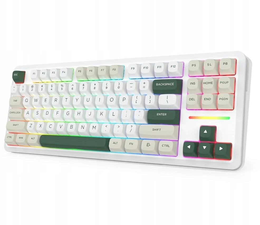 Klaviatūra žaidimams Redragon Wildslash Pro Redragon RPC belaidė mechaninė su pašvietimu balta