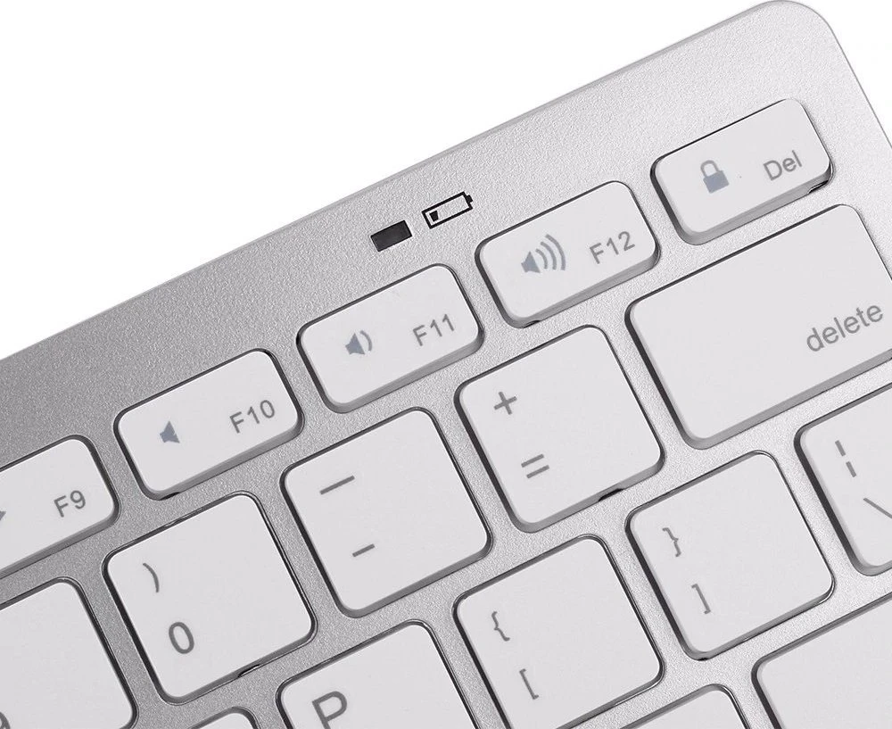 Klawiatura Klaviatūra Belaidė „Bluetooth“ membraninė klaviatūra išmanusis televizorius, kompiuteris, „iOS“, „Windows“, „Android“