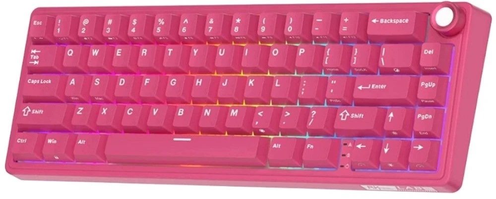 Klaviatūra Royal Kludge R65 Jungikliai Kreminiai (RK-R65-BERYRED-CRMSW-US)